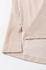 Load image into Gallery viewer, Black Sequin Patch Chest Pocket Corded Shacket - Fashion Queen - 29