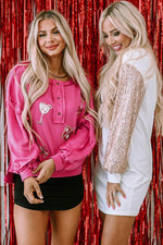 Load image into Gallery viewer, Black Sequin Puff Sleeve Shift Mini Dress - Fashion Queen - 15