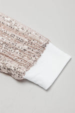 Load image into Gallery viewer, Black Sequin Puff Sleeve Shift Mini Dress - Fashion Queen - 27