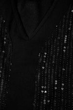 Load image into Gallery viewer, Black Sequin Racerback Tank - Fashion Queen - 11