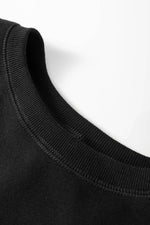 Load image into Gallery viewer, Black Solid Color High Low Pullover and Skinny Pants Set - Fashion Queen - 13