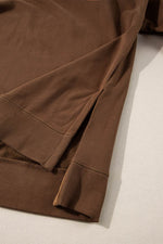 Load image into Gallery viewer, Black Solid Color High Low Pullover and Skinny Pants Set - Fashion Queen - 23