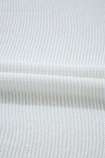 Load image into Gallery viewer, Black Solid Color Sweater Tee with Side Slits - Fashion Queen - 21