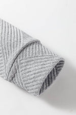 Load image into Gallery viewer, Black Solid Color Textured Long Sleeve Shift Dress - Fashion Queen - 26