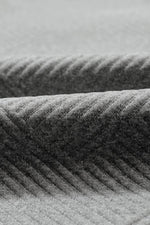 Load image into Gallery viewer, Black Solid Textured Flap Pocket Buttoned Shacket - Fashion Queen - 27