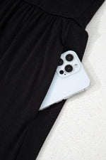 Load image into Gallery viewer, Black Spaghetti Straps Open Back Pleated Wide Leg Jumpsuit - Fashion Queen -  15