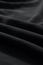 Load image into Gallery viewer, Black Spaghetti Straps Smocked Front Slit Buttoned Dress - Fashion Queen - 16