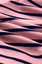 Load image into Gallery viewer, Black Stripe Contrast Round Neck Sleeveless Slim Top - Fashion Queen - 14