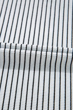 Load image into Gallery viewer, Black Stripe Criss Cross Side Slits Slim Fit Sleeveless Midi Dress - Fashion Queen - 25