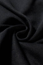 Load image into Gallery viewer, Black Tinsel Game Day Drop Shoulder Graphic Sweatshirt - Fashion Queen - 26