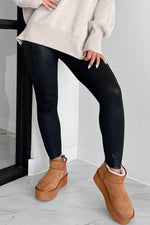 Load image into Gallery viewer, Black V Crossover High Waist Pocketed Leggings - Fashion Queen - 3