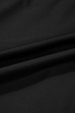 Load image into Gallery viewer, Black V Neck Twist Ruched Crisscross Backless One-Piece Swimsuit - Fashion Queen - 8