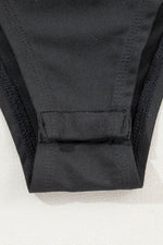 Load image into Gallery viewer, Black Velvet Beaded Long Sleeve V Neck Bodysuit - Fashion Queen - 21