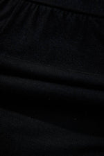 Load image into Gallery viewer, Black Wide Waistband Ruched Skort - Fashion Queen - 9