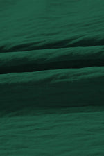 Load image into Gallery viewer, Blackish Green Flounce Sleeve Pleated Textured Blouse - Fashion Queen - 12