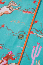 Load image into Gallery viewer, Blossom Cowgirl Country Print Pajamas Set - Fashion Queen - 28