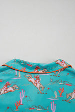 Load image into Gallery viewer, Blossom Cowgirl Country Print Pajamas Set - Fashion Queen - 30