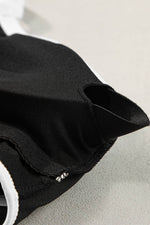 Load image into Gallery viewer, Blue Contrast Trim Crisscross Back High Waisted Bikini - Fashion Queen - 26