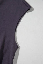 Load image into Gallery viewer, Bristol Black Knit Open Back Cap Sleeve Drawstring Romper - Fashion Queen -  11