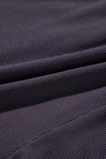 Load image into Gallery viewer, Bristol Black Knit Open Back Cap Sleeve Drawstring Romper - Fashion Queen -  16