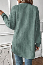 Load image into Gallery viewer, Canton Textured Knit Side Pockets Open Front Cardigan - Fashion Queen - 2