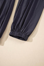 Load image into Gallery viewer, Carbon Grey Back Crossed Straps Hollow Out Jogger Jumpsuit - Fashion Queen - 17