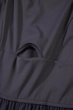 Load image into Gallery viewer, Carbon Grey Back Crossed Straps Hollow Out Jogger Jumpsuit - Fashion Queen - 20