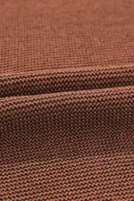 Load image into Gallery viewer, Coffee High Neck Short Bat Sleeve Sweater - Fashion Queen - 10