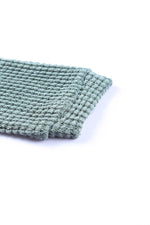 Load image into Gallery viewer, Dark Brown Waffle Knit Drop Shoulder Long Sleeve Top - Fashion Queen - 22