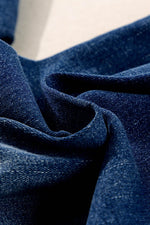 Load image into Gallery viewer, Dirty blue Plus Size High Waist Side Slits Flare Jeans - Fashion Queen - 14