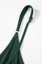 Load image into Gallery viewer, Duffel Green Spaghetti Straps Pocketed Slouchy Maxi Dress - Fashion Queen - 9
