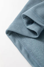 Load image into Gallery viewer, Dusk Blue Lace Crochet Patched Lace-up High Waist Wide Leg Pants - Fashion Queen - 19