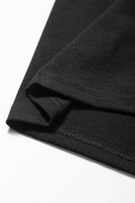 Load image into Gallery viewer, Fern Green Notched Neck Pleated Puff Sleeve Shift T-shirt Dress - Fashion Queen - 24