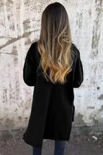 Load image into Gallery viewer, Fiery Red Solid Color Casual Zip up Hooded Coat - Fashion Queen - 5