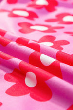 Load image into Gallery viewer, Flower Print Short Sleeve Shirt Pajamas Set - Fashion Queen - 17