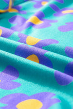 Load image into Gallery viewer, Flower Print Short Sleeve Shirt Pajamas Set - Fashion Queen - 26