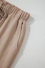 Load image into Gallery viewer, Goat Buttoned Vest Drawstring Wide Leg Pants 2pcs Set - Fashion Queen - 10