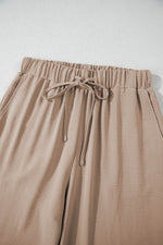 Load image into Gallery viewer, Goat Buttoned Vest Drawstring Wide Leg Pants 2pcs Set - Fashion Queen - 8