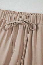 Load image into Gallery viewer, Goat Buttoned Vest Drawstring Wide Leg Pants 2pcs Set - Fashion Queen - 9