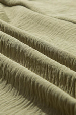 Load image into Gallery viewer, Grass Green Frilly Square Neck Flutter Sleeve Smocked High Waist Plus Size Dress - Fashion Queen - 10