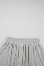 Load image into Gallery viewer, Gray 3 Pcs Crop Tank Top Shorts with Cardigan Lounge Set - Fashion Queen - 10