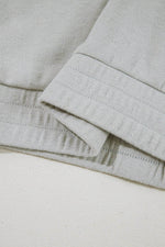 Load image into Gallery viewer, Gray 3 Pcs Crop Tank Top Shorts with Cardigan Lounge Set - Fashion Queen - 12