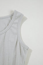 Load image into Gallery viewer, Gray 3 Pcs Crop Tank Top Shorts with Cardigan Lounge Set - Fashion Queen - 8