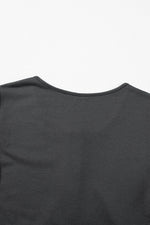 Load image into Gallery viewer, Gray Button Long Sleeve Wide Leg Jumpsuit - Fashion Queen - 7