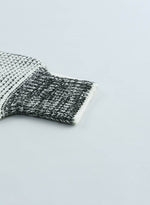 Load image into Gallery viewer, Gray Plaid Knitted Long Open Front Cardigan - Fashion Queen - 14