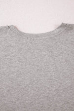 Load image into Gallery viewer, Gray Solid Color Loose Tee 2 Piece Shorts Set - Fashion Queen -  15