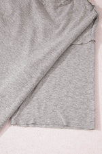 Load image into Gallery viewer, Gray Solid Color Loose Tee 2 Piece Shorts Set - Fashion Queen -  16