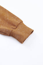 Load image into Gallery viewer, Gray Vintage Washed Flap Pocket Button Shacket - Fashion Queen - 26