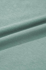 Load image into Gallery viewer, Green Textured V Neck Flutter Sleeve Ruffled Maxi Dress - Fashion Queen - 27