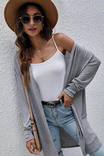 Load image into Gallery viewer, High Rise Solid Color Open Front Lightweight Cardigan - Fashion Queen - 4